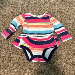 Carter's Multicolor Striped Baby Onesie
